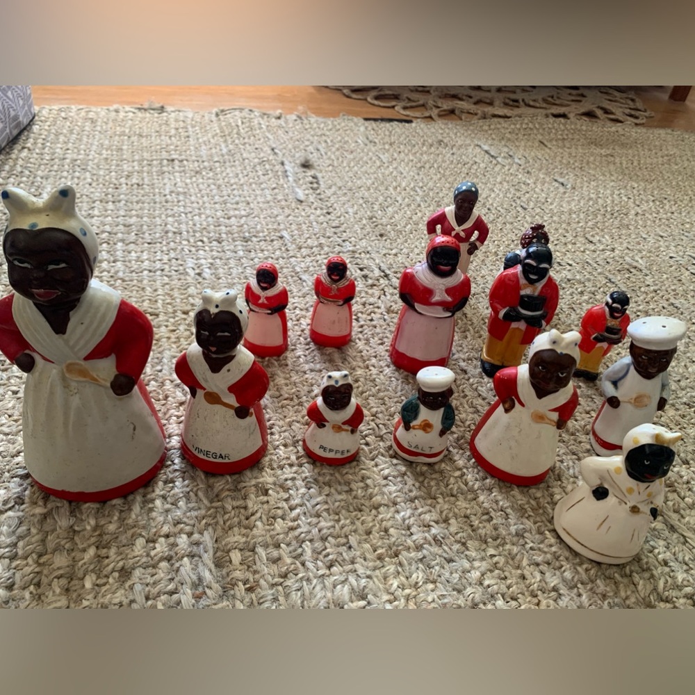 Black Americana figurines don’t know much about these, but they were inherited
